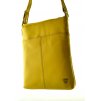 Kožená taštička Arwel - žlutá