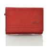 Menší kožená peněženka Lagen - červená