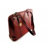 Kožená kabelka KATANA - červená