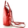 Kožený batůžek Arwel - světle červený