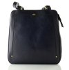 Kožený kabelko-batůžek Katana - tmavě modrý