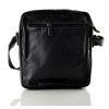Kožená brašna přes rameno Katana - černá