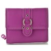 Kožená peněženka DD - světle fialová