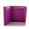 Kožená peněženka DD - fialová