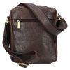Pánská taška přes rameno Sendi Design - tmavě hnědá