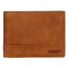 Kožená pánská peněženka Lagen - světle hnědá