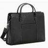 Dámská kožená manažerská taška Hexagona - černá