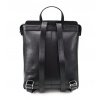 Městský kožený batoh Arwel - černý