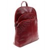 Kožený batoh Arwel - vínový
