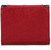 Luxusní kožená peněženka Lagen - červenočerná