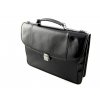 Luxusní dámská aktovka Silvercase - černá