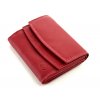 Malá kožená peněženka DD - červená