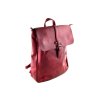 Koženkový batoh Melanie Paris - vínový