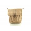 Koženkový batoh Melanie Paris - béžový