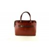 Kožená kabelka do ruky Katana -hnědá
