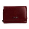 Vínová kožená peněženka Lagen
