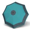 Dámský deštník Doppler Mini Fiber - tyrkysový vzor