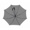 Dámský holový vystřelovací deštník - šedý