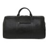 Kožená cestovní taška Hexagona - černá