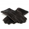 Pánské kožené rukavice Bohemia Gloves - černé