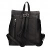 Dámský kožený batoh Lagen - černý