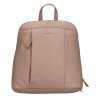 Dámský kožený batoh Lagen - taupe