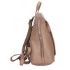 Dámský kožený batoh Lagen - taupe