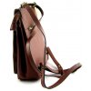 Kožený kabelko-batůžek Katana - hnědý