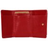 Mini kožená peněženka Lagen - červená