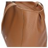 Velká shopper ELEGA na rameno Casual koňak/zlato