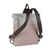 Dvoubarevný batoh New-Rebels růžovo šedý