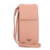 Kožená mini taštička 3v1 Lagen - pudrová