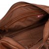Kožená cestovní taška Mustang - hnědá