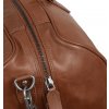 Kožená cestovní taška Mustang - hnědá