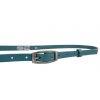Světle modrý úzký dámský opasek 90cm - Penny Belts