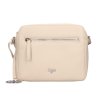 Kožená kabelka Lagen - světle béžová