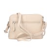 Kožená kabelka Lagen - světle béžová