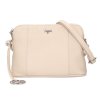 Kožená kabelka Lagen - světle béžová
