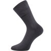 Ponožky Finego s neškrtícím lemem tmavě šedé