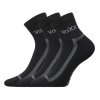 Ponožky sportovní CADDY bavlněné 3pack ČERNÉ
