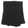 Kruhová šála s viskózou VOXX černá