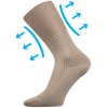 Ponožky ZDRAVAN 100% bavlněné s nestahujícím lemem béžové