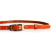 Oranžový úzký dámský opasek - Penny Belts