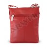 Kožená taštička Arwel - červená