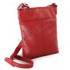 Kožená taštička Arwel - červená