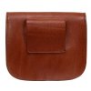 Kožená kapsa na opasek Hajn - hnědá