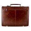 Pánská kožená aktovka s přihrádkou na notebook značky Arwel - hnědá
