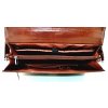 Pánská kožená aktovka s přihrádkou na notebook značky Arwel - hnědá