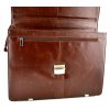 Pánská kožená aktovka s přihrádkou na notebook značky Arwel - hnědá