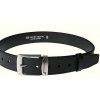 Černý kožený opasek - Penny Belts 115 cm